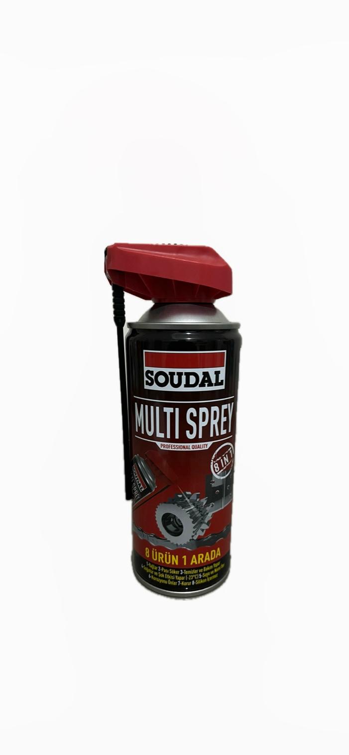 Soudal Multisprey Yağ-Pas Çözücü 400 ml