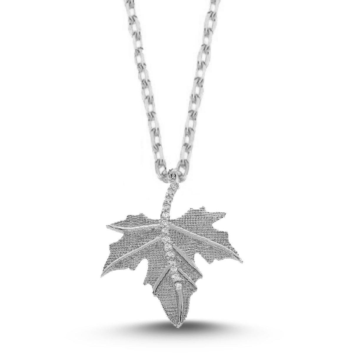 ÇINAR YAPRAĞI KOLYE